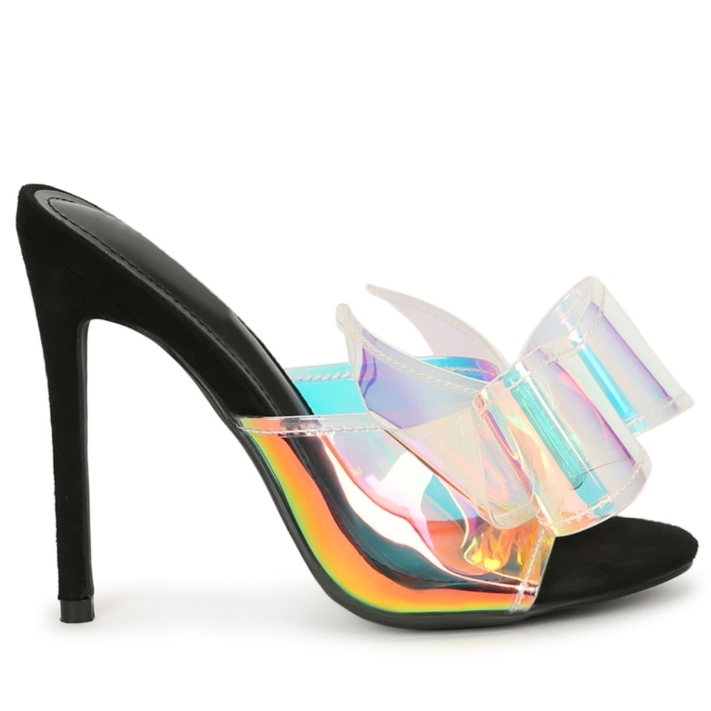 💞last 8 💞 Cinderella multicolored clear HEELS- - Picture 5 of 10
